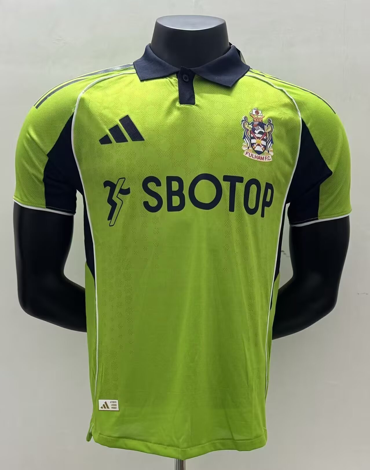 AAA Quality Fulham 25/26 Away Green Soccer Jersey(Player)